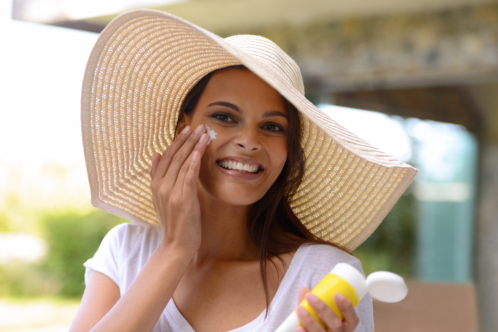 Wearing a hat and applying sunscreen regularly can help protect your skin