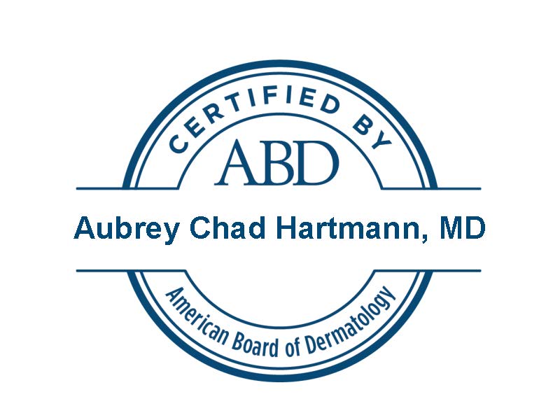 Dr. Aubrey Chad Hartmann is a board-certified dermatologist in Cedar Park, Texas. He treats patients of all ages with conditions of the skin, hair & nails.