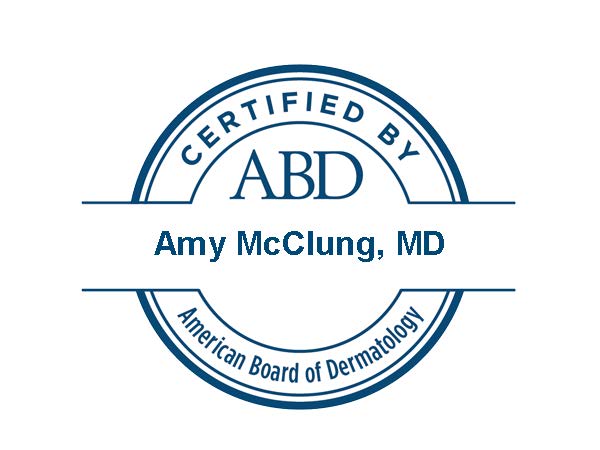 Dr. Amy McClung is a Board-Certified Dermatologist seeing patients in Austin, Texas. She has an interest in medical dermatology and preventative skin care.
