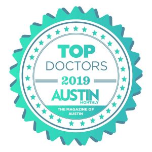 Austin Monthly Magazine Top Doctor 2019