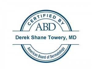 Dr. Derek Towery is a Board-Certified Dermatologist seeing patients in Joplin, Missouri. His team has served the Joplin community since 1997.