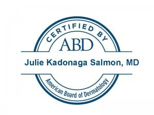 Dr. Julie Salmon specializes in cosmetic dermatology and offers treatments such as chemical peels, laser treatments, and Botox!