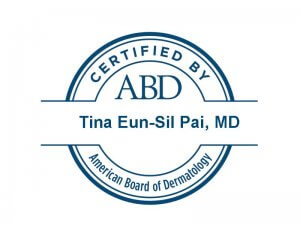 Dr. Tina Pai is a Board-Certified Dermatologist who specializes in dermal fillers, volumizers, neuromodulators such as Botox, lasers and skin restoration.