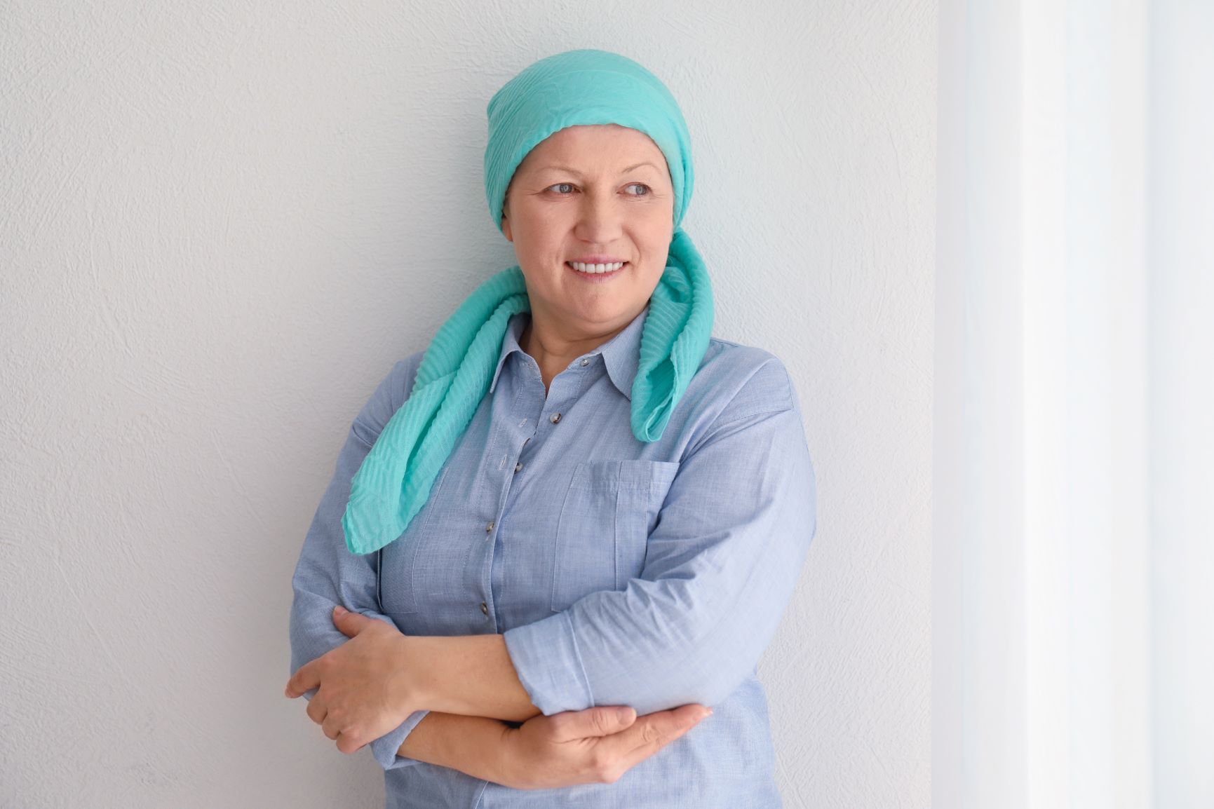 Cancer patient seeking oncodermatology services