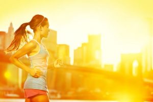 Runner experiencing skin cancer risks for athletes