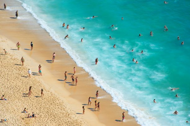 Beachgoers in danger of flesh-eating bacteria