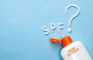 Sunscreen label with SPF question