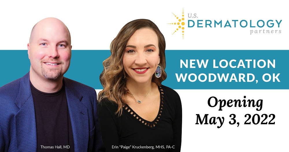U.S. Dermatology Partners is pleased to announce the opening of its newest office location in Woodward, Oklahoma.
