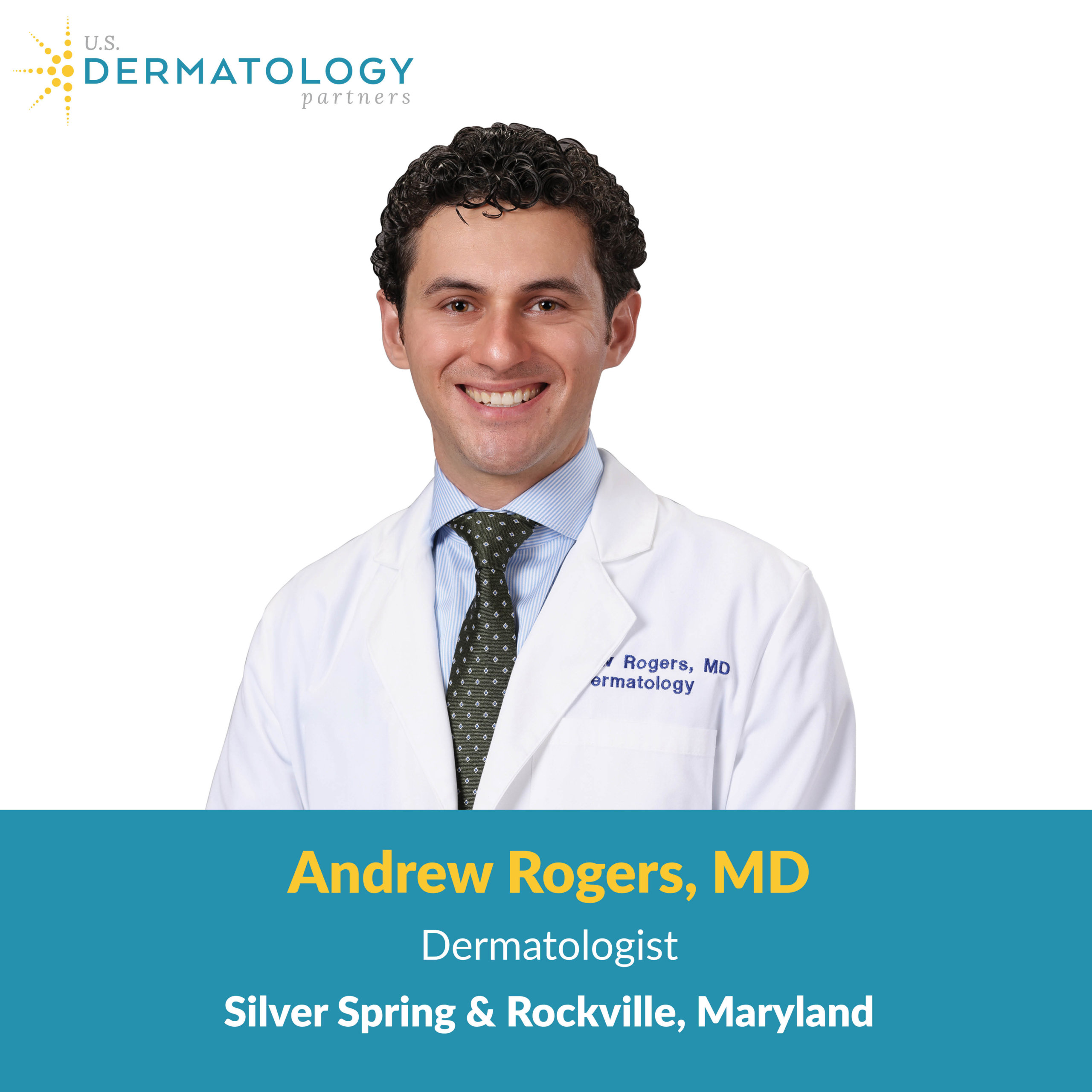 Andrew Rogers is a dermatologist providing skincare to patients in Silver Spring, Maryland. He is now accepting patients!