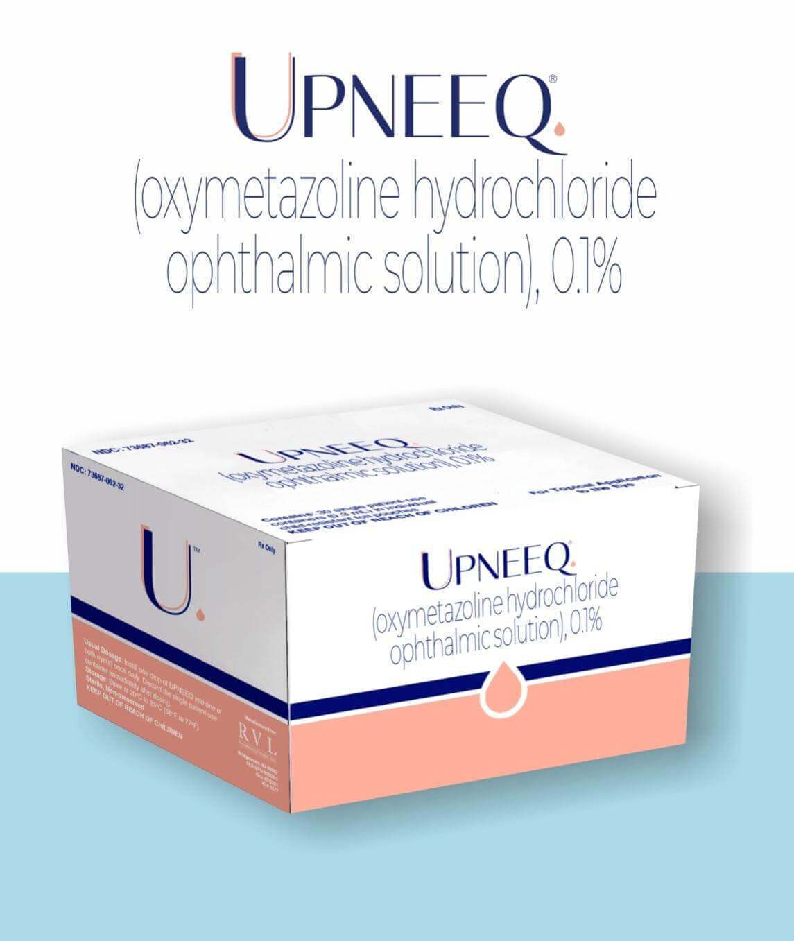With daily use, Upneeq eye drops lift the upper eyelid, giving patients a more lifted, smooth, and youthful look.