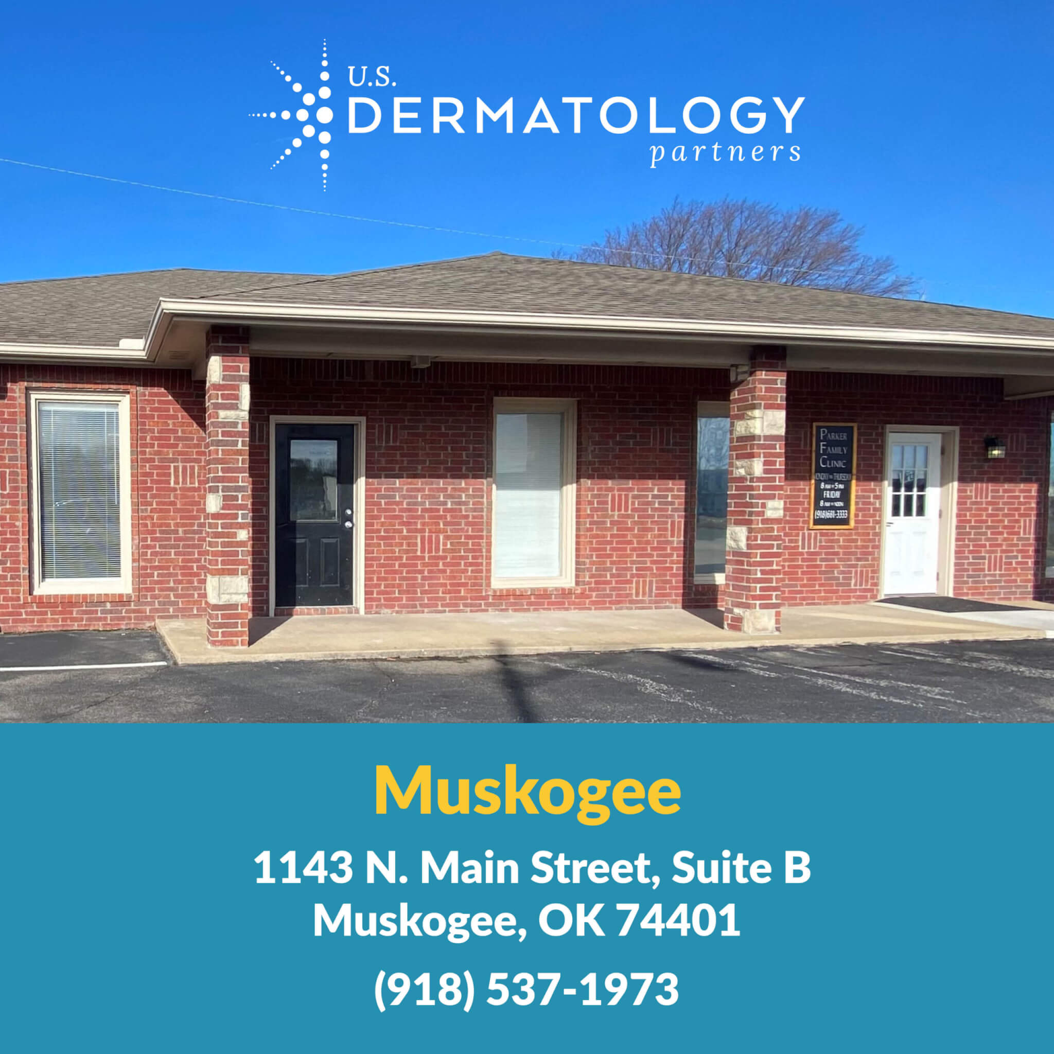 U.S. Dermatology Partners is your specialty Dermatologist in Muskogee, OK. We offer skin treatment for acne, psoriasis, eczema & skin cancer.