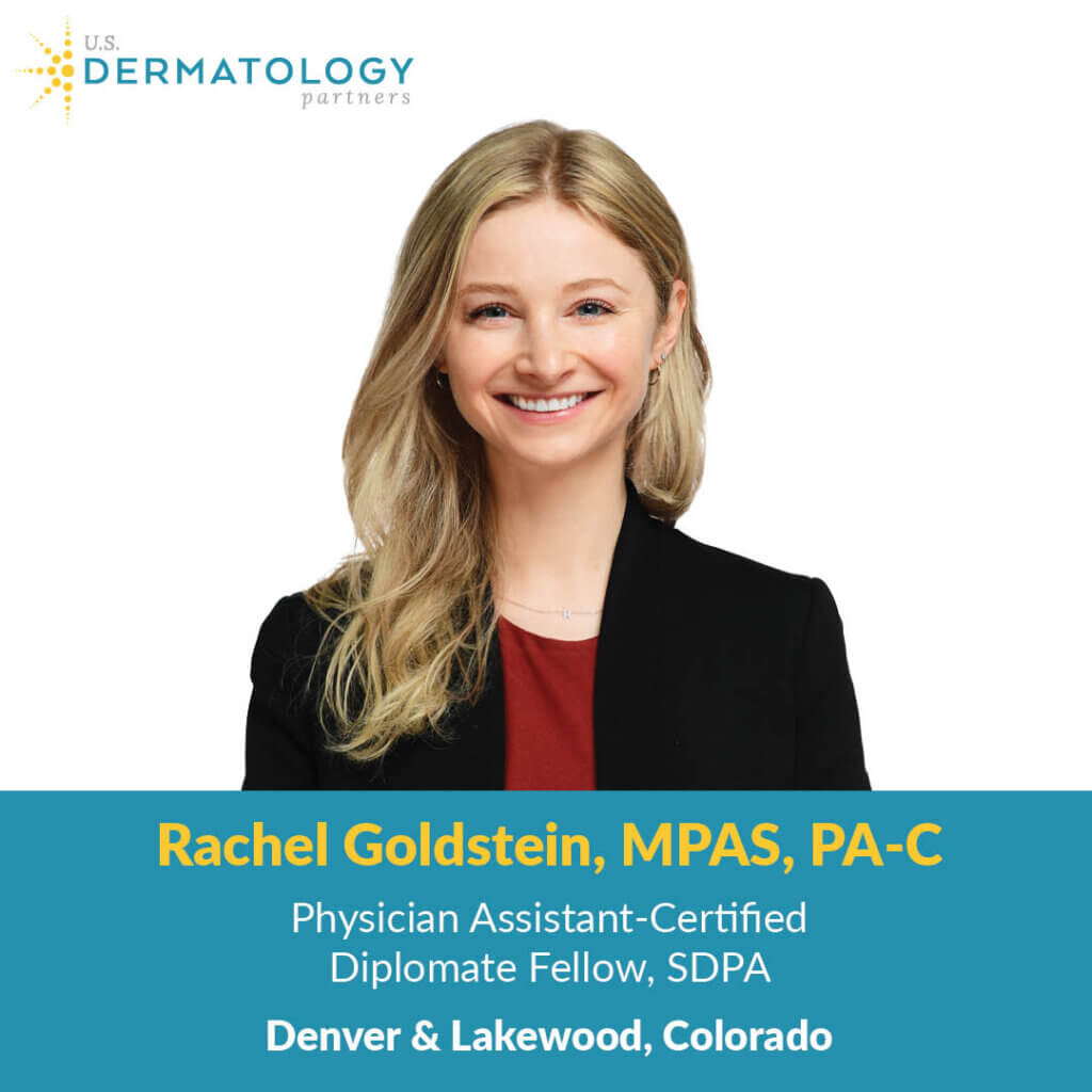 Welcome Rachel Goldstein, PA-C to Denver, Colorado