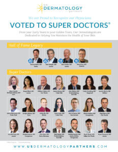 Texas Monthly Super Doctors 2023 Recognizes 43 U.S. Dermatology Partners Physicians in Peer-Nominated Award