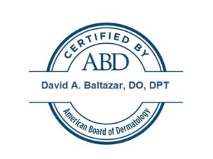 Dr. David Baltazar is a Board-Certified Dermatologist providing skin care to patients in Peoria and Sun City West, Arizona.