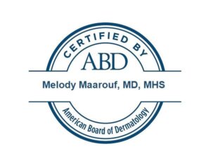 Dr. Melody Maarouf is a board-certified dermatologist in Phoenix, Arizona at U.S. Dermatology Partners. Now accepting new patients!