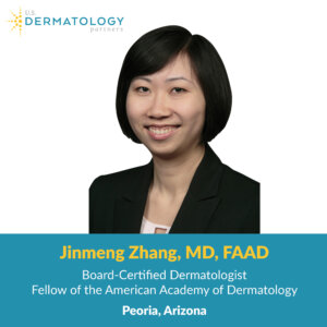 Dr. Jinmeng Zhang is a Board-Certified Dermatologist at U.S. Dermatology Partners in Peoria, Arizona. Now accepting new patients!