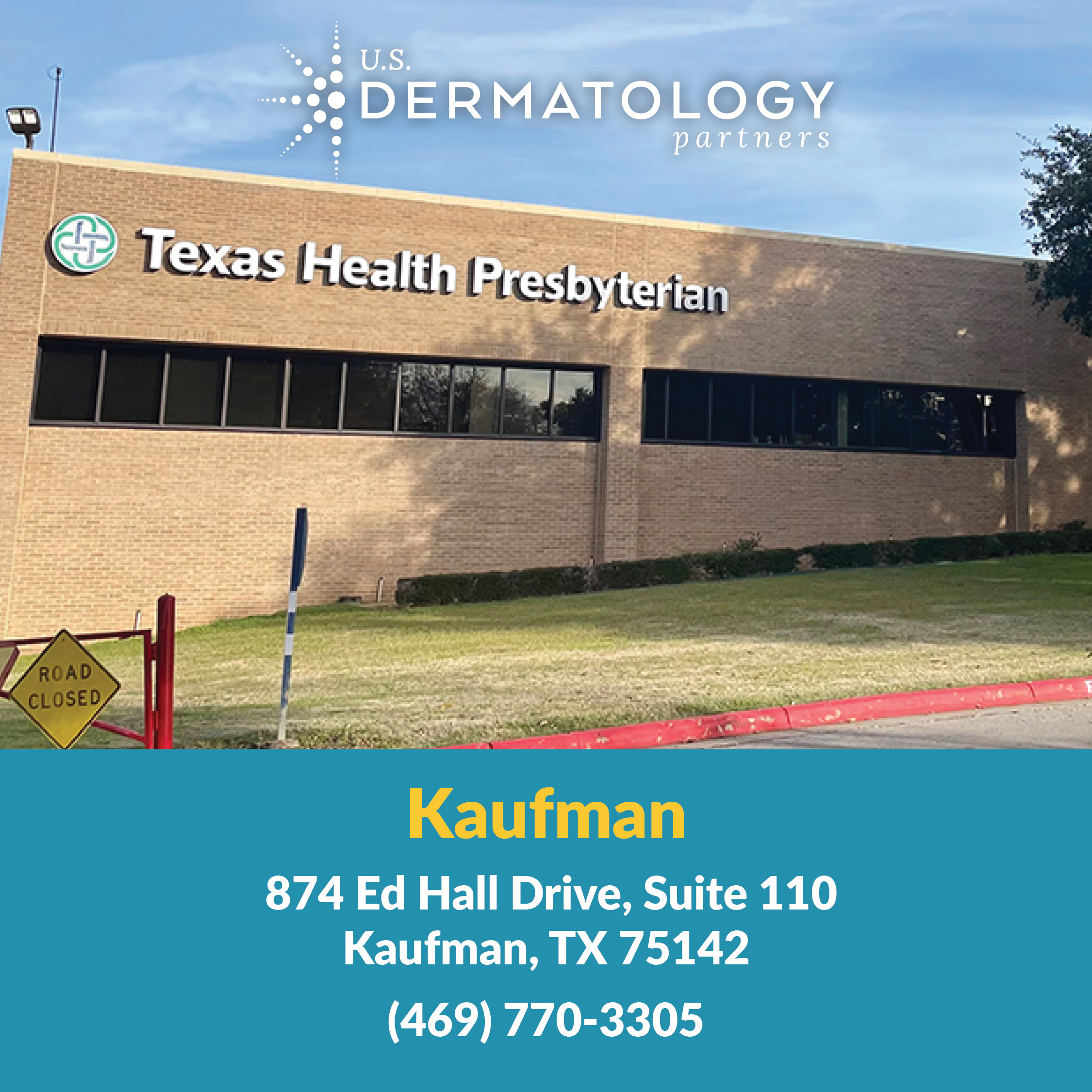 U.S. Dermatology Partners is your specialty dermatologist in Kaufman, Texas. We offer treatment for acne, eczema, skin cancer, & more.