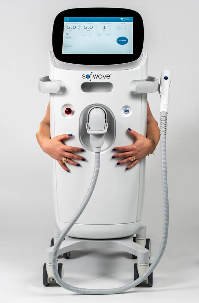 SofWave skin tightening uses ultrasound technology to stimulate collagen production, reducing wrinkles and enhancing skin texture.