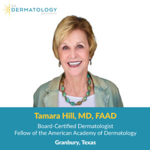 Dr. Tamara Hill is a Board-Certified Dermatologist at U.S. Dermatology Partners in Granbury, Texas. Now accepting new patients!