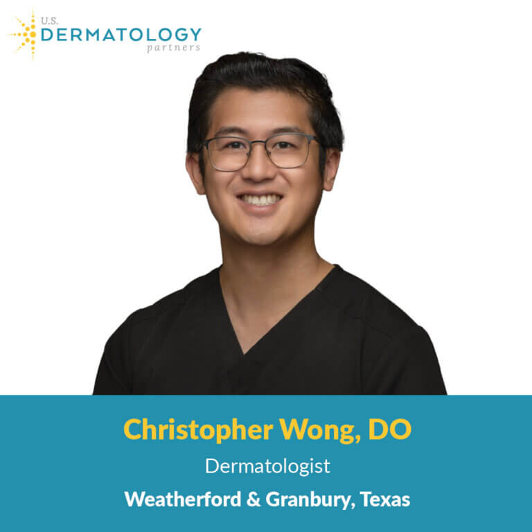 Wongdo Welcome Christopher Wong, DO to Weatherford and Granbury, TX